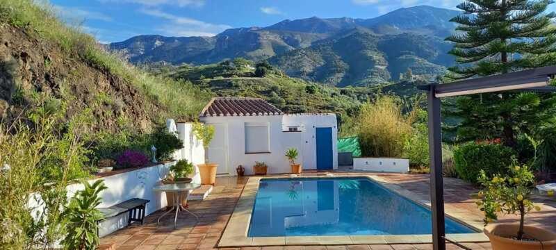 Finca Mulo Arriba Canillas de Aceituno Ngoại thất bức ảnh